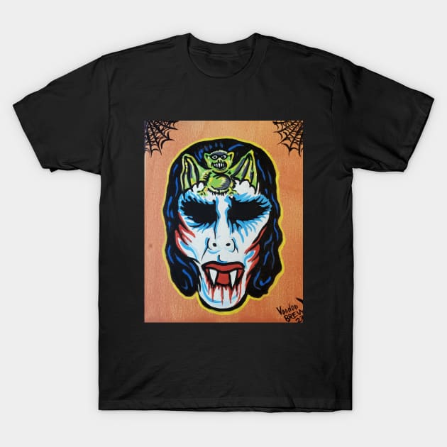 Ben cooper mask collegeville costume 80s creature mask vintage halloween witch T-Shirt by Voodoobrew